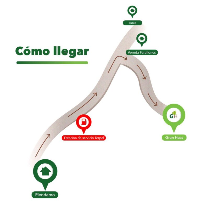 Mapa cómo llegar a Vivero GranHass Avocados